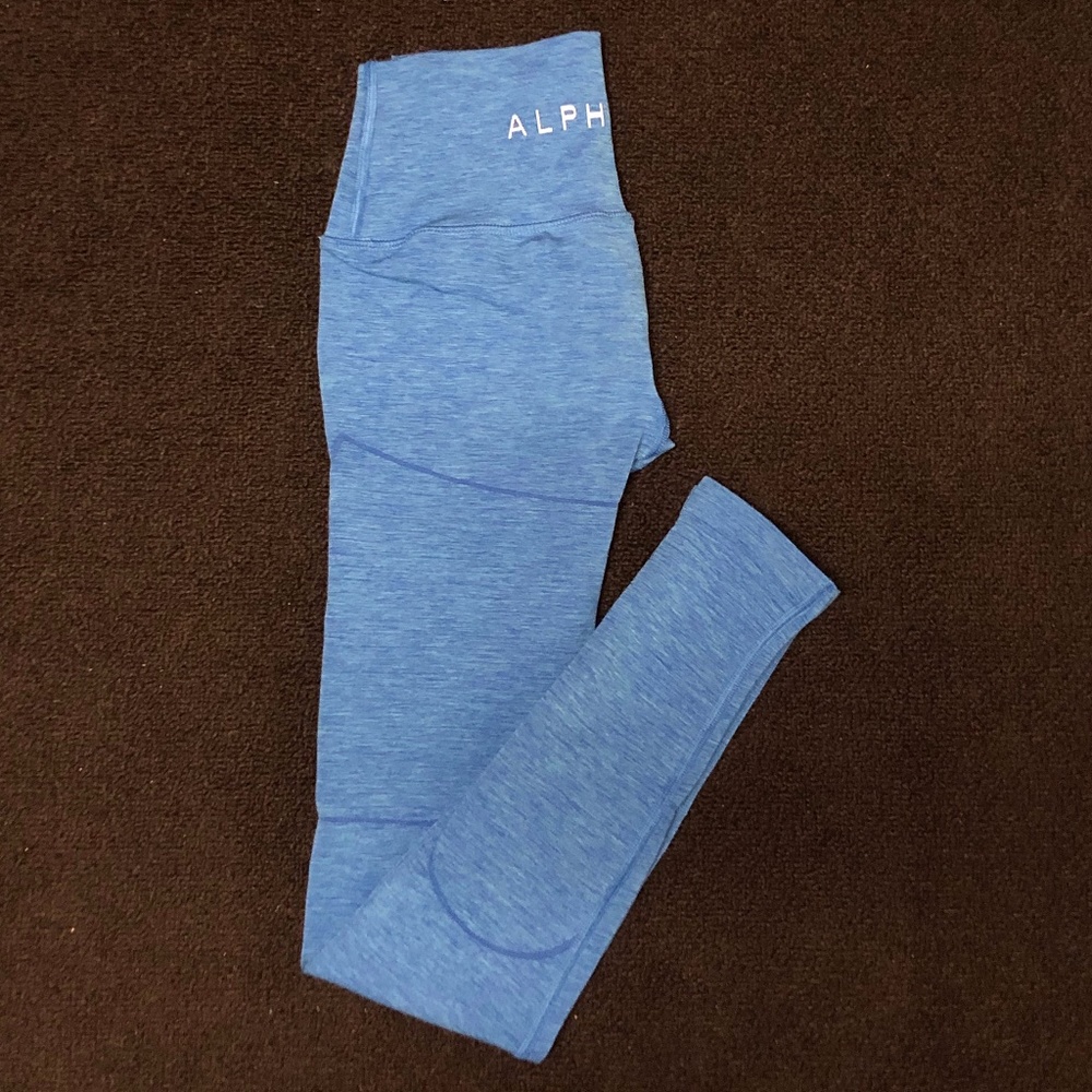 Alphalete Revival V6 Legging - Atlantic Blue